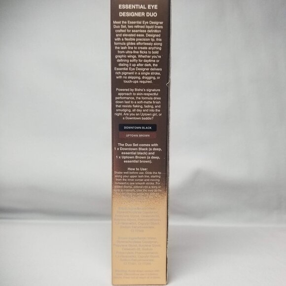 Bisha - Essential Eye Designer Duo Set in Downtown Black & Uptown Brown - Picture 6 of 11